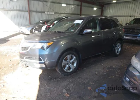 2010 Acura Mdx Technology Package z USA, uszkodzony, nr VIN 2HNYD2H69AH523388